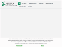 Tablet Screenshot of anisapveneto.org